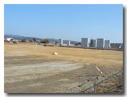 土砂の搬入が始まった浜北IC工事現場!