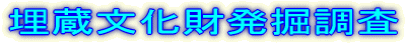 埋蔵文化財発掘調査